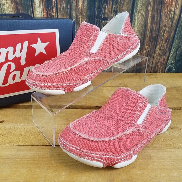 tony lama women's canvas shoes